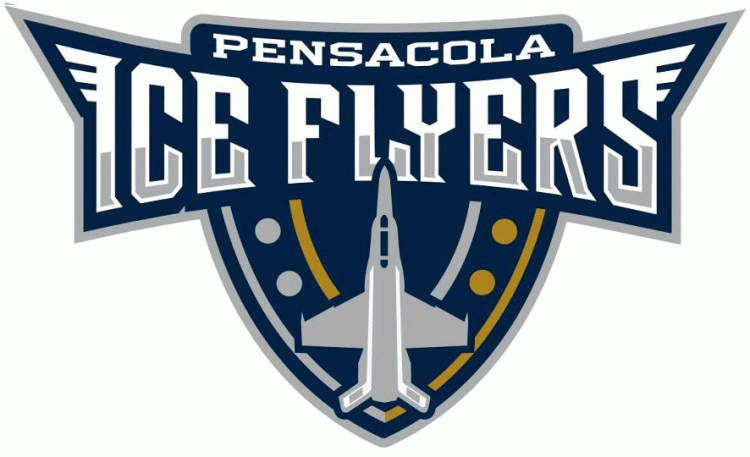 pensacola ice flyers 2012 primary logo iron on transfers for clothing